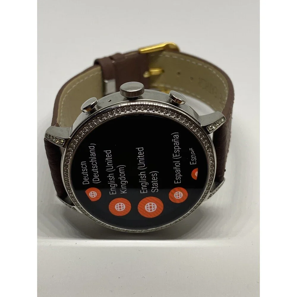 Fossil Gen 4 Authentic Digital Dial Smart Watch Custom Band FTW6013 AB362